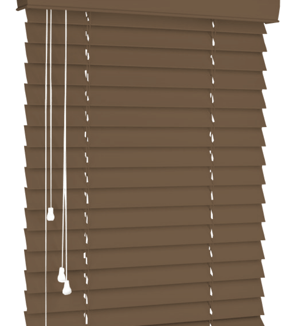 Бамбуковые жалюзи 50 мм (цвет: 205) с тканевой лесенкой