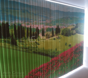 Вертикальные тканевые жалюзи