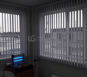 Вертикальные пластиковые жалюзи